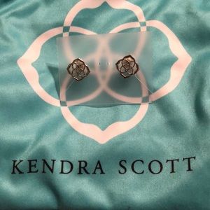 Kendra Scott silver earrings